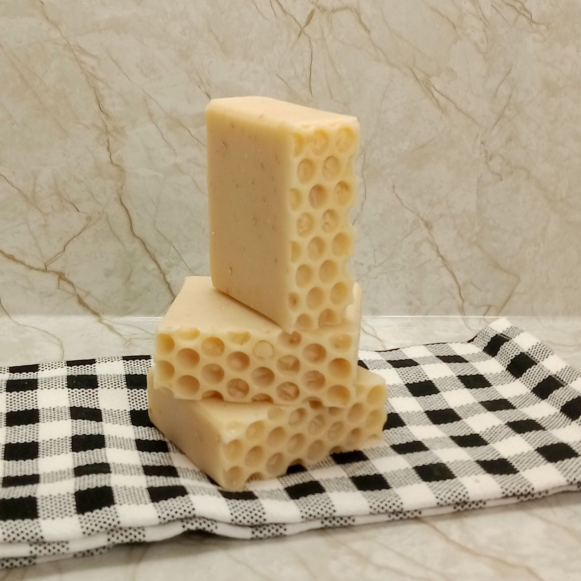 Natural Oatmeal Milk & Honey Handmade Bar Soap