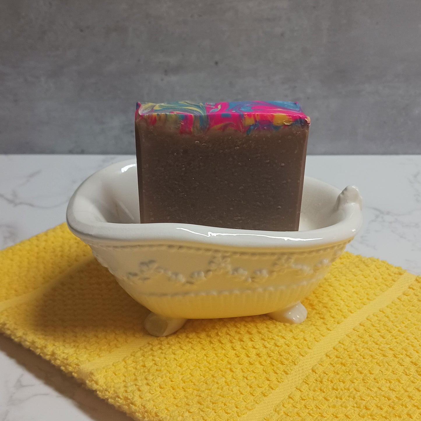 Lemon Buttercream handmade soap bar sweet citrus bakery scent