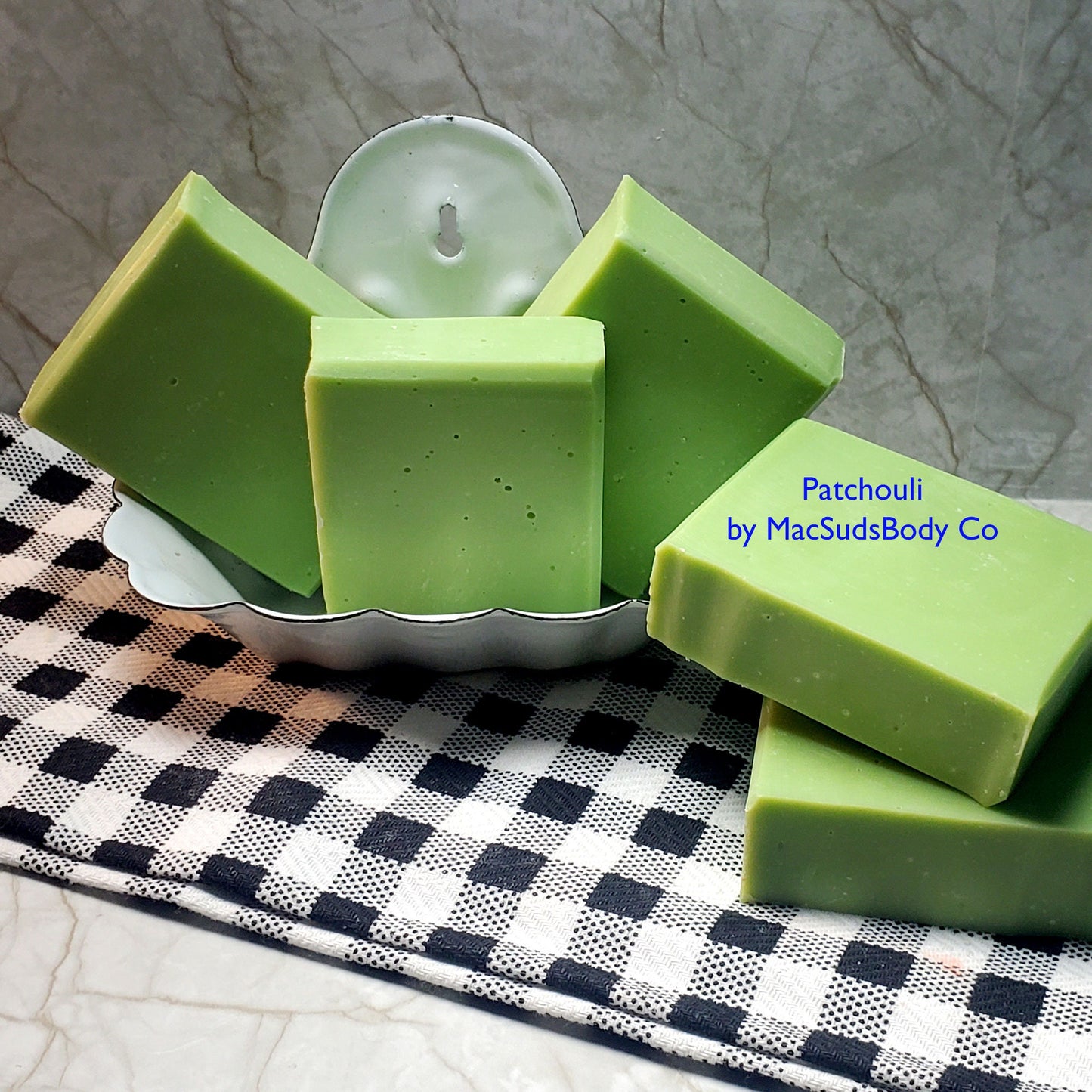 Patchouli handmade soap bar earthy rich scent