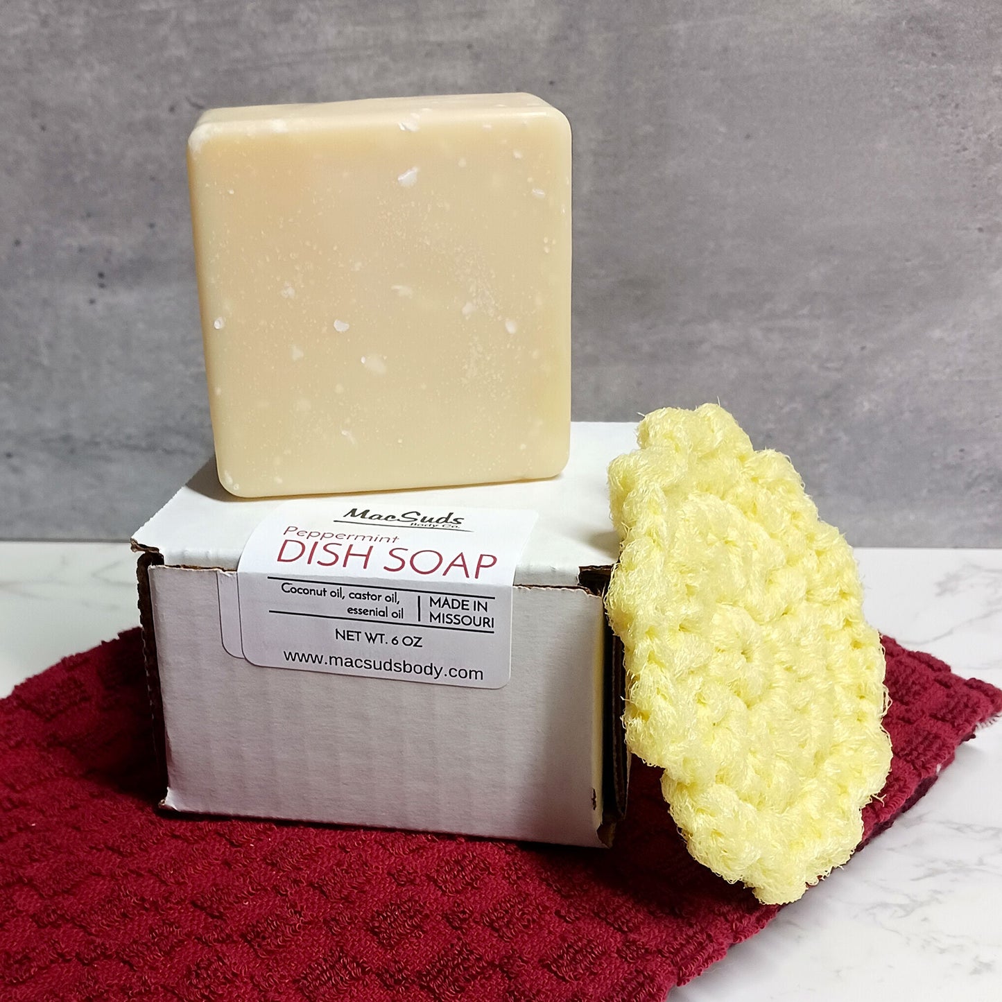 Pure Suds - Natural Dish Soap Bar - No Plastic mean no waste