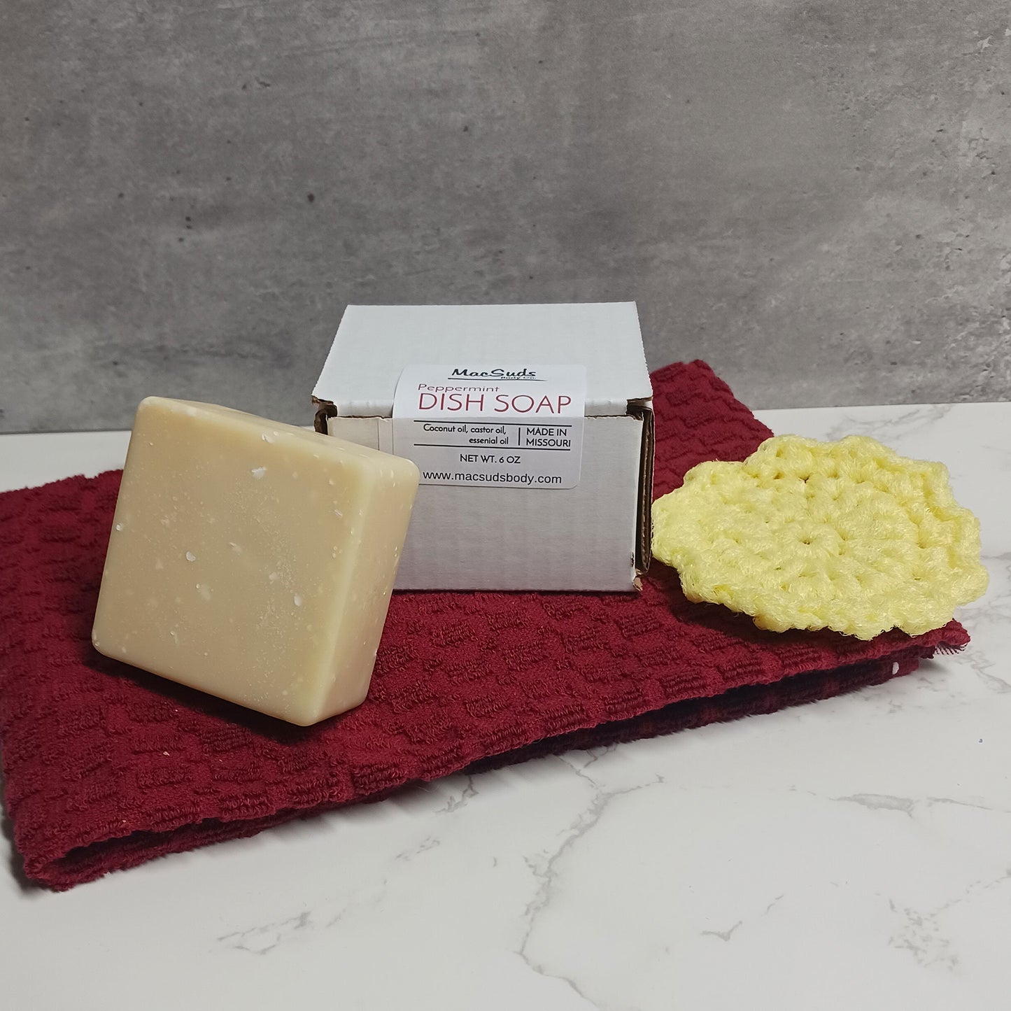 Pure Suds - Natural Dish Soap Bar - No Plastic mean no waste