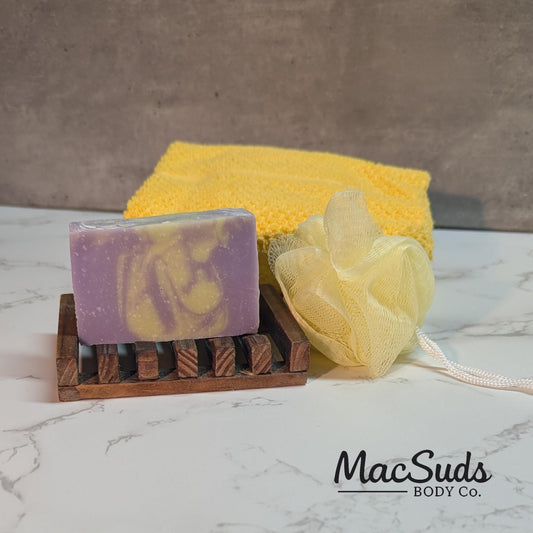 Lavender Essential Oil Soap – Handmade Natural Bar Soap – Calming Lavender Soap Bar – Aromatherapy Gift