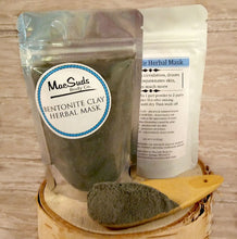 Load image into Gallery viewer, Charcoal &amp; Herbal Bentonite Clay Face Mask
