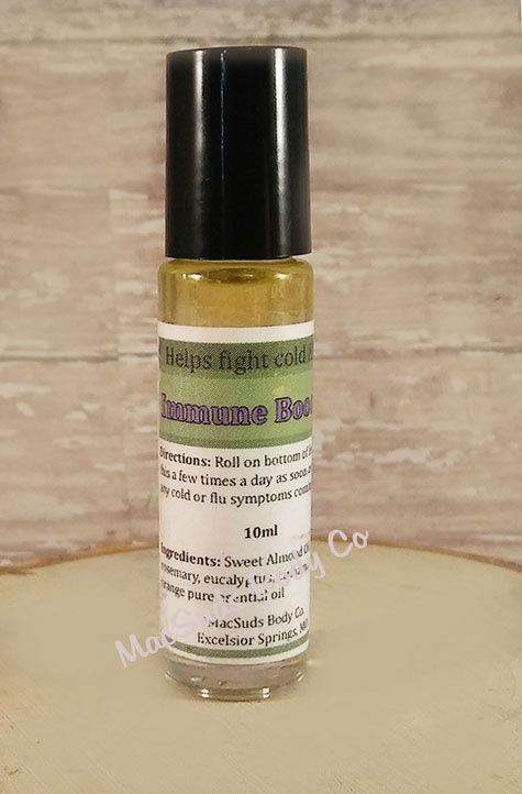 Immune Boost Antiviral Roll-On with Essential Oils