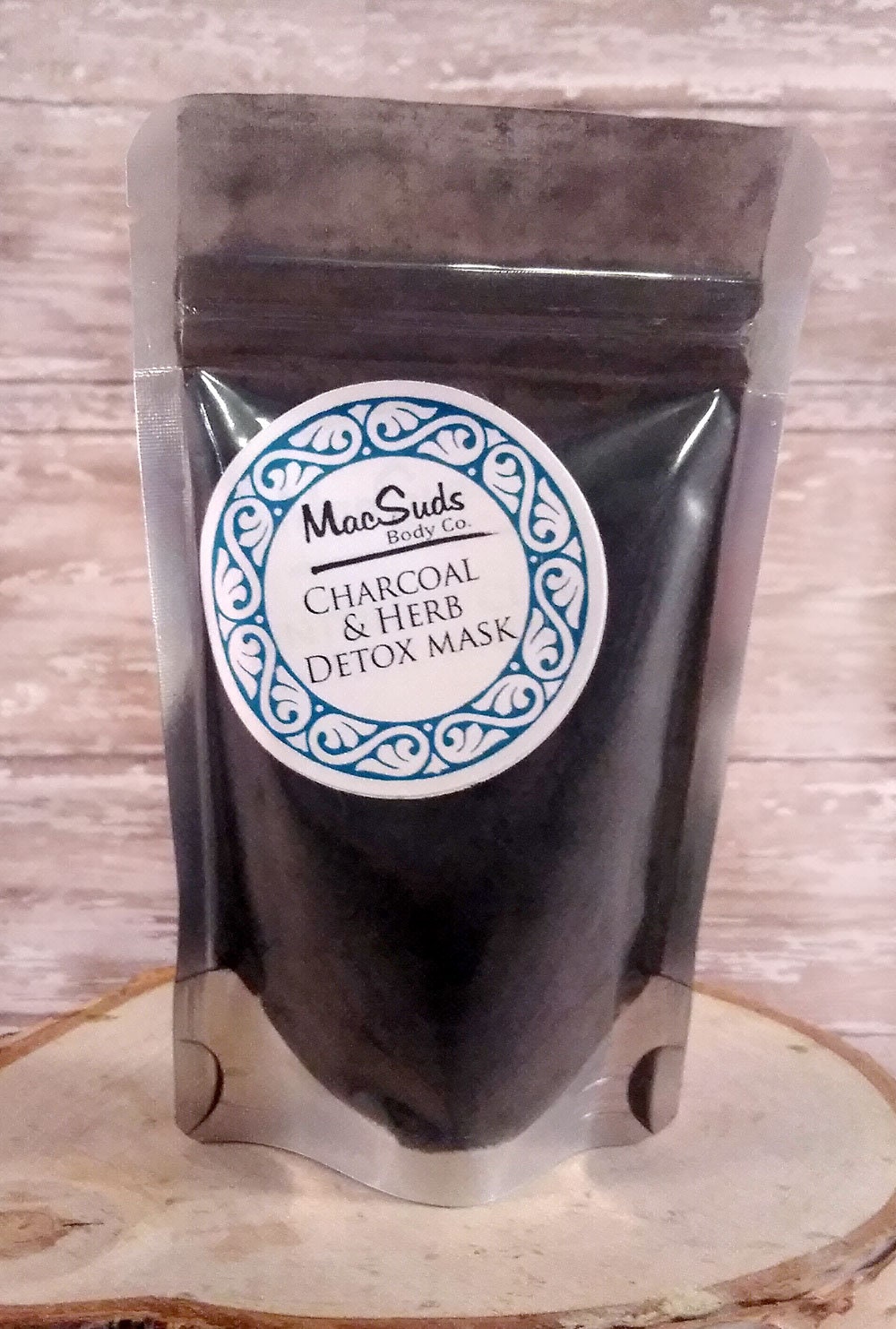 Charcoal & Herbal Bentonite Clay Face Mask