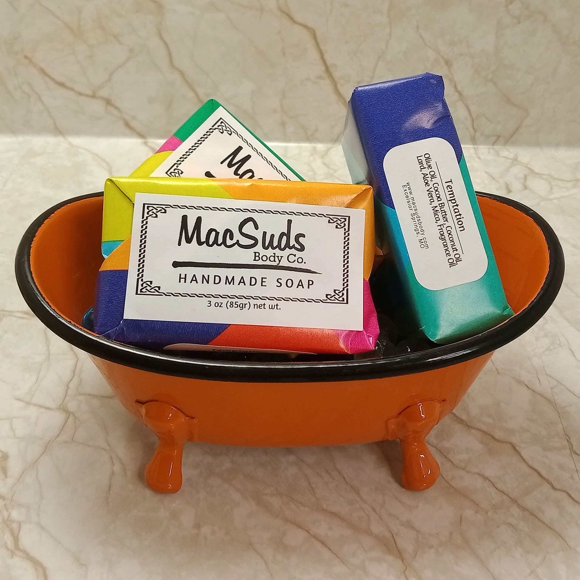 Temptation for men Handmade Bar Soap