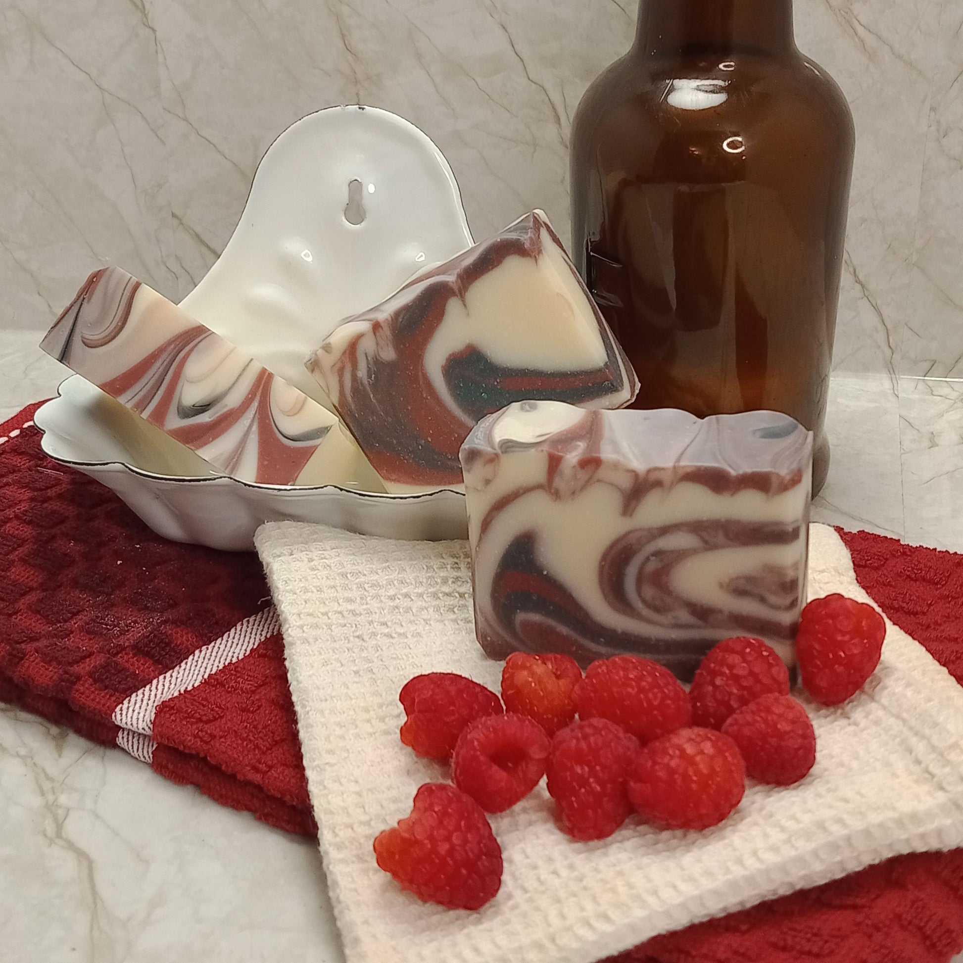 Black Raspberry and Vanilla Handmade Bar Soap