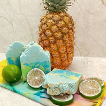Load image into Gallery viewer, Tropical Delight Handmade Bar Soap
