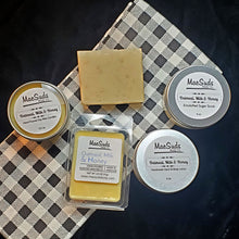 Load image into Gallery viewer, Oatmeal Milk and Honey handmade bath and body gift set
