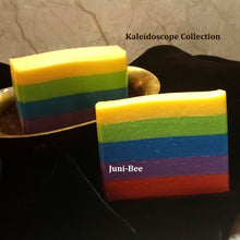 Load image into Gallery viewer, Juni-Bee Handmade Bar Soap - Kaleidoscope Collection
