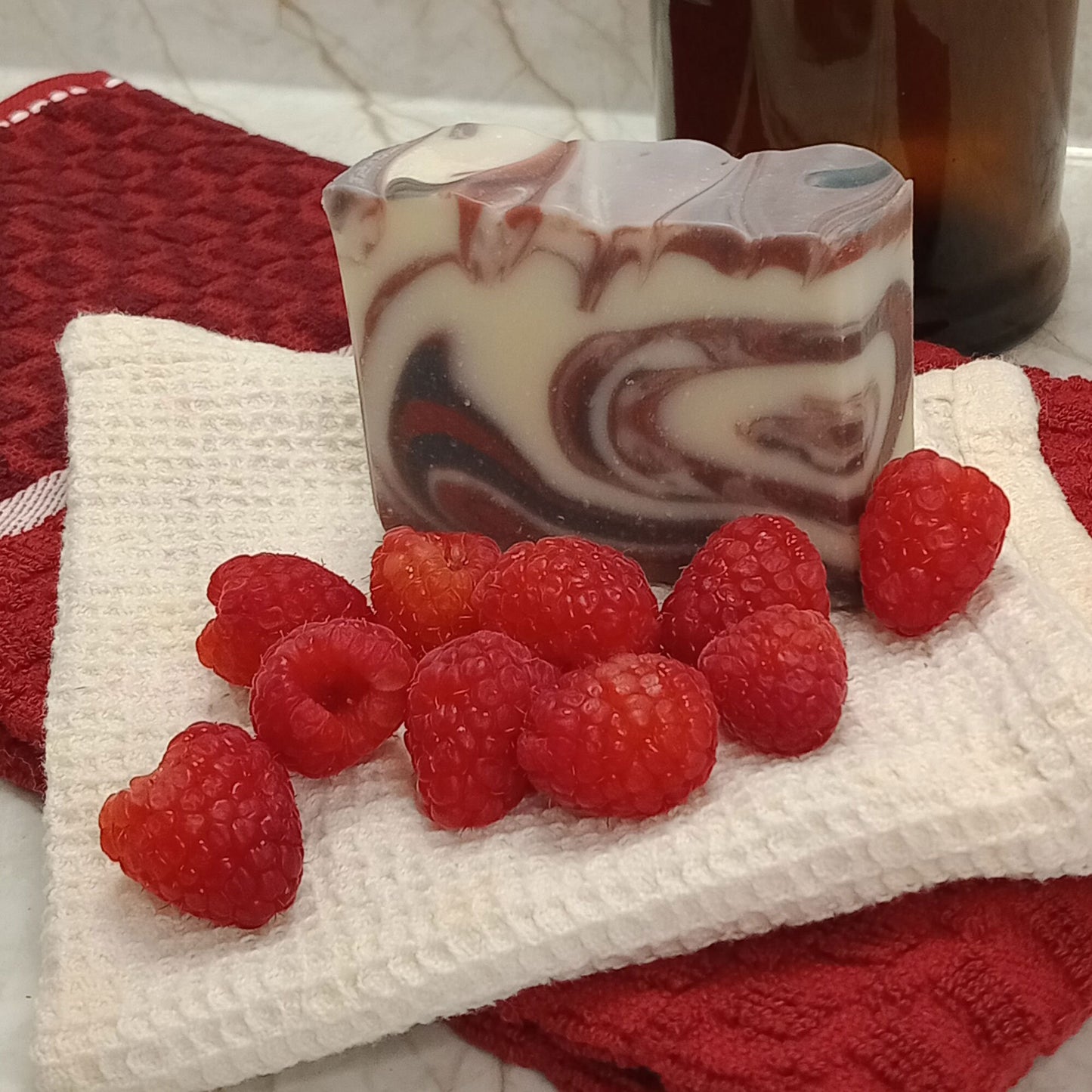 Black Raspberry Vanilla handmade bath and body gift set