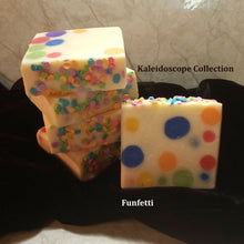 Load image into Gallery viewer, Funfetti Handmade Bar Soap - Kaleidoscope Collection
