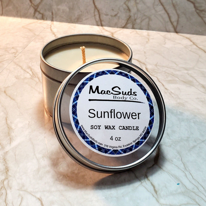 On sale, Scented Soy Candles, 4 oz Soy Candle Tin, Hand Poured Soy Candles