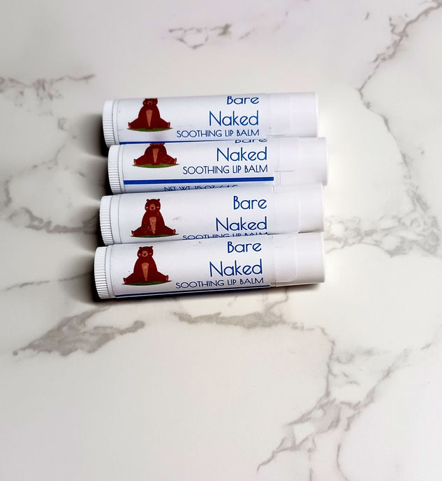 Natural Lip Balms, fragrance free, unscented