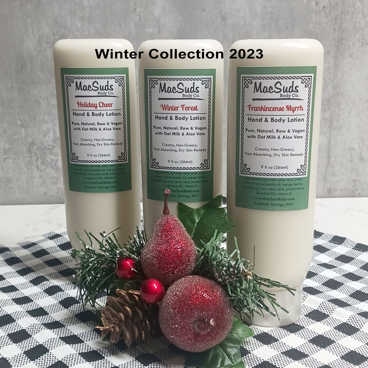 Winter Forest Hand and Body Moisturizing Lotion with Oak Milk